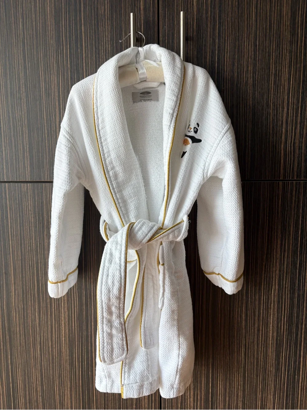 Mandarin Oriental The Hotel Group Kid’s White Luxury Bathrobe